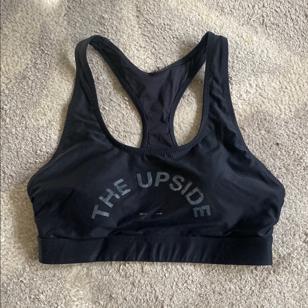 The Upside Black Sports Bra
